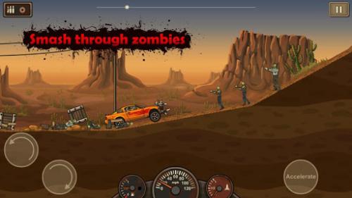 zombie road racing game