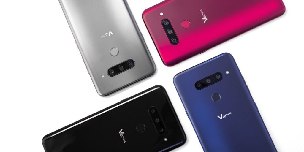 LG V40 ThinQ revealed