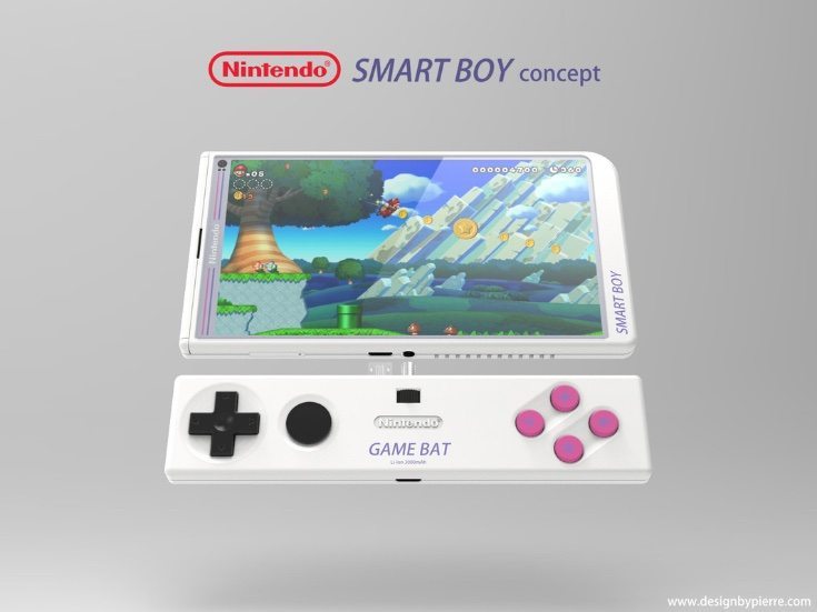 Nintendo Smart Boy phone design b