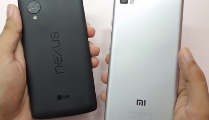 Xiaomi Mi3 vs Nexus 5