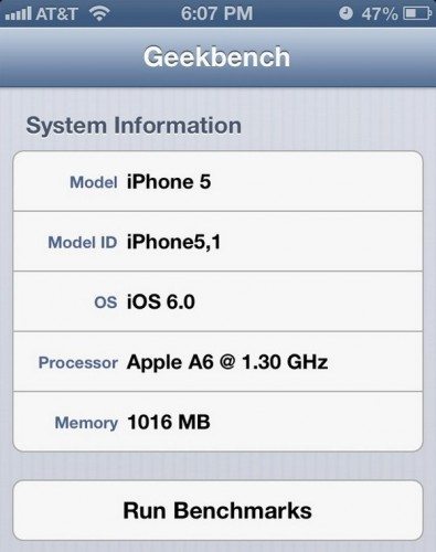 download the last version for iphoneGeekbench Pro 6.1.0