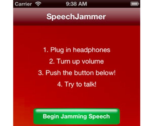 speech zapper effect